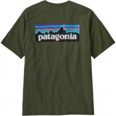 Patagonia krekls P-6 LOGO Responsibili-Tee M XXL Torrey Pine Green