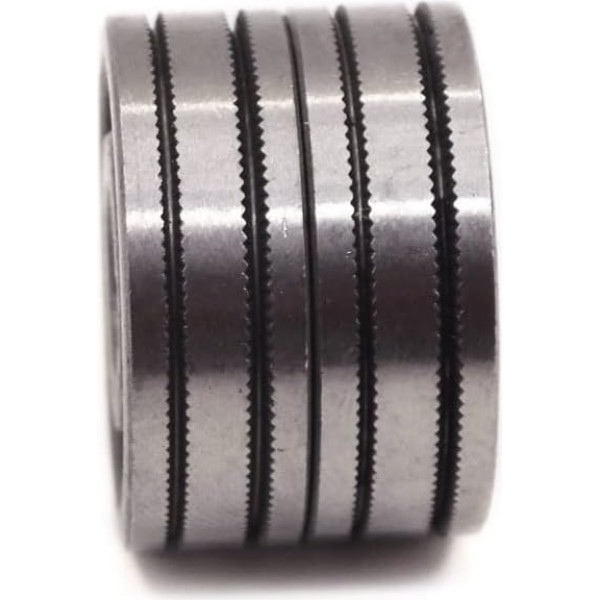 Stieples padeves rullītis K Knurled Groove nodrošina ilgu kalpošanas laiku un vienmērīgu padevi no 0,8 līdz 1,0 mm / 1,0 līdz 1,2 mm / 0,6 līdz 0,8 mm.