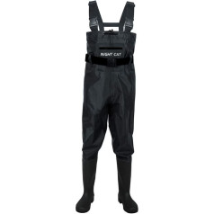 Night Cat Wathose Herren Damen Frauen Wathose mit Stiefeln wasserdichte Atmungsaktive Crosswater Waders