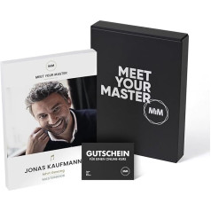 MYM MEET YOUR MASTER Tiešsaistes kurss par dziedāšanu Jonas Kaufmann I Kursa kupons un meistarklase - Atrodi savu balsi - dāvanu kaste