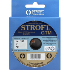 STROFT GTM 50m x 0.16mm Premium kvalitātes monopavediens makšķerēšanas aukla