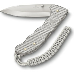 Victorinox Hunter Evoke Alox Šveices armijas nazis āra saliekamais nazis 5 funkcijas, ieskaitot 10 cm asmeni un paracord piekariņu sudraba krāsā