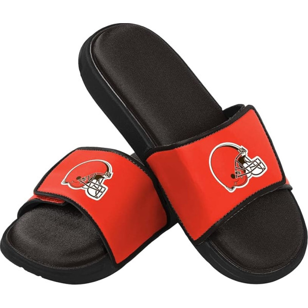 FOCO Vīriešu NFL komandas logotips Sporta dušas putas Slide Flip Flop Sandales