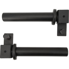 XHTLLO Power Rack Weight Plate Holder Attachment Black For Storage of Weight Plates