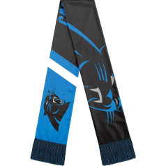 FOCO NFL Unisex Unisex Pieaugušo oficiālās komandas grafiskais, abpusēji apdrukājams Carolina Panthers lakats, viens izmērs, Carolina Panthers