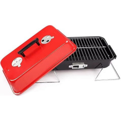 SXTYMV Kempinga plīts Camping Kitchen Camping Grills Camping Grills Grila plīts Kokagļu grils Portable Portable Square Outdoor Red 43 x 28 cm