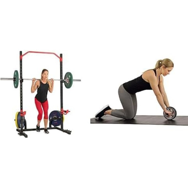 Sunny Health & Fitness Power Zone SF-XF9931 Squatting Position + Exercise Core Roller Trainer NO. 003