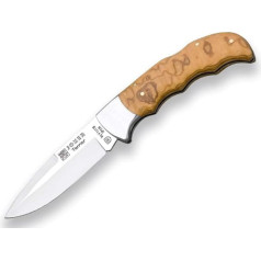 Joker Terrier NO19 saliekamais nazis Olive Wood Handle, nerūsējošā tērauda uzgalis, MOVA asmens 9 cm, makšķerēšanas, kempinga un pārgājienu rīks