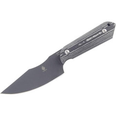 Kizer Unisex - Kabatas nazis pieaugušajiem Harpoon Silver, melns, 19,5 cm