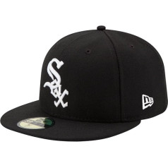 New Era - Chicago White Sox - 59fifty Bezbola cepure - Autentiska MLB - Black