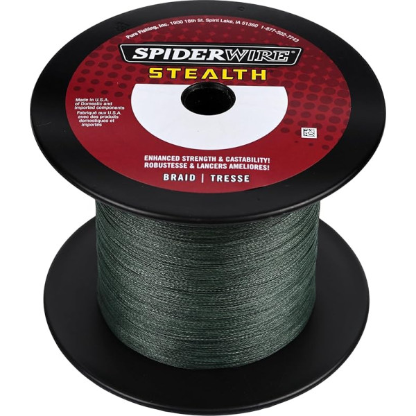 Spiderwire Stealth Braid Spole - 1374m