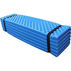 UKKD Piknika paklājs Āra kempinga paklājs Ultralight Foam Camping Folding Mat Beach Tent Picnic Mat Double Egg Slot Mitrumizturīgs paklājs F3