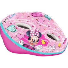 Disney meiteņu Minnie Mouse velosipēda ķivere, rozā, M (52-56 cm)