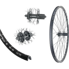 Bärwinkels 28 collu aizmugurējais ritenis 19-622 Disc Shimano Deore disku bremžu ritenis 8-10 ātrumu