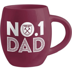 Pērļu līgas čempionāts West Ham United FC Number 1 Dad Coffee Mug