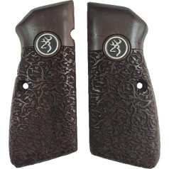 ZIB GRIPS Browning HP 14 Pistoles rokturis roku darbs no valrieksta koka Ars.037