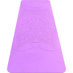 Soul Mates jogas paklājiņš Eco Friendly Adult Unisex Purple Normal