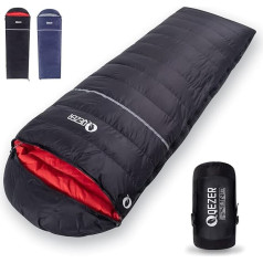 Спальный мешок QEZER Qde-1200 Rectangular Down Sleeping Bag