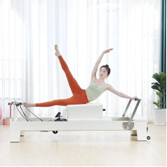 Daudzfunkcionāls dizains mājām, Pilates Core Bed, jogas studija, personīgās apmācības, sporta zāle, apmācība, stiepšanas ierīces, mugurkaula korekcijas mācību aprīkojums, Cadillac Zen, mīkstā gulta