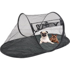 BAOFUYA Pet Enclosure Tent Breathable Foldable Outdoor Play Tent Shelter Cat Tent Outdoor for Cats Small Dogs on Deck, Yard, Patio, Park, Camping