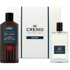 CREMO Palo Santo Dāvanu komplekts vīriešiem - Tualetes ūdens 100 ml + Gel Douche 473 ml - Kokainais aromāts