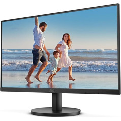 AOC 24B3HM - 24 collu Full HD monitors, adaptīvā sinhronizācija (1920 x 1080, 75 Hz, VGA, HDMI 1.4), melns