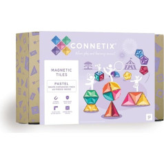 Connetix 48 pasteļpapīra paplašinājuma komplekts