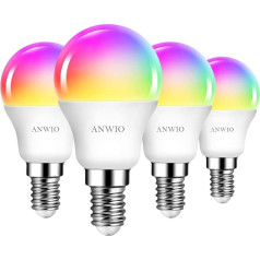 Anwio E14 viedā LED spuldze