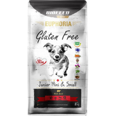 Biofeed euphoria g-f mini&small beef 2kg