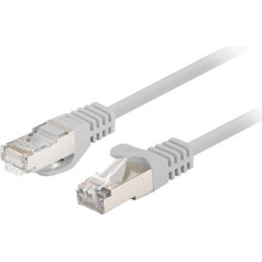 Patchcord cat.6 ftp 1m 10-pack fluke pagājis pelēks