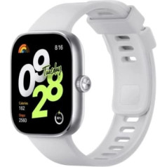 Viedpulkstenis redmi watch 4 silver gray