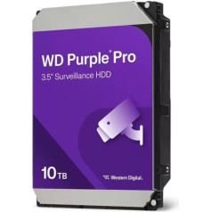 Purple pro 10tb 3.5 256mb saturošs cietais disks