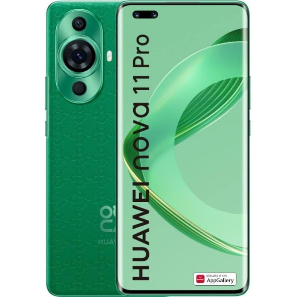 HUAWEI nova 11 Pro Mobilais tālrunis 256GB Zaļš