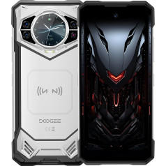 DOOGEE S200 5G āra mobilais tālrunis bez līguma, 32GB + 256GB, 6,72 collu FHD+ 120Hz būvlaukumu mobilais tālrunis, Android 14 āra viedtālrunis, MTK CPU, 100MP kamera, 10100mAh/33W, IP68