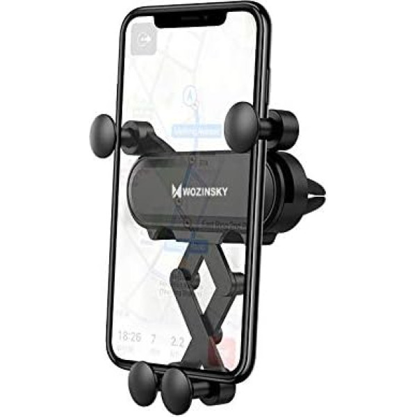 Wozinsky Gravity Car Mount Holder for Air Vent turētājs iPhone tālrunim Samsung Huawei