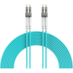 Daudzmodu dupleksais optiskās šķiedras kabelis om4 50/125,lc/lc,30m