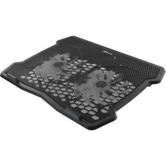 Tellur Cooling pad Basic 15.6, 2 fans, black