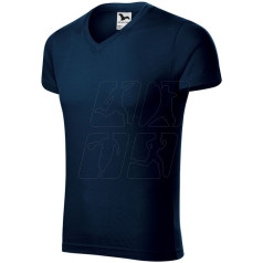 Slim Fit T-krekls ar V veida kakla izgriezumu M MLI-14602 / 3XL