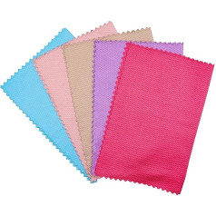 ReaJoys Nanoscale Cloth Easy Clean Lint Free Fish Scale Microfiber Streak Free Miracle Cleaning Pulēšana Easy Clean Virtuves dvieļi mājai 5 Pack 40x30cm