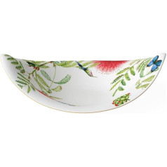 Villeroy & Boch Amazonia trauks, porcelāna trauks, daudzkrāsains, 47 x 38 cm