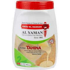 Al Yemen Sezamo pasta Tahina Tahineh (454g)