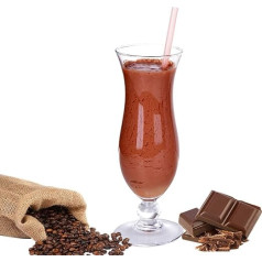 Coffeefee Šokolādes aromāta ledus dzērienu pulveris 9 litriem Smoothi Slush Sorbet Granita Ledus dzērieni Ledus kokteiļi 1 kg