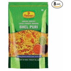 Kajal Izbaudiet neatvairāmo Haldiram Indijas Bhel Puri uzkodu garšu - 5 iepakojumi (160 g katrs).8