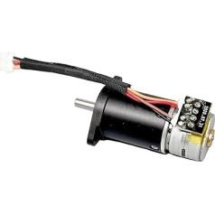 15BY DC 5V 6V Mini 15 mm metāla zobratu kārbas planetārā zobrata soļu motors 2 fāzes 4 vadu soļu motors ar lielu griezes momentu