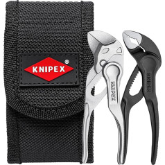 Knipex - 2 x Mini knaibles XS komplekts jostas somiņā (002072V04XS)