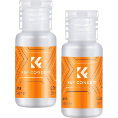 Minadax 2 x 20 ml sensoru tīrīšanas šķidrums kameru sensoriem, maiga mitrā tīrīšana bez svītrām