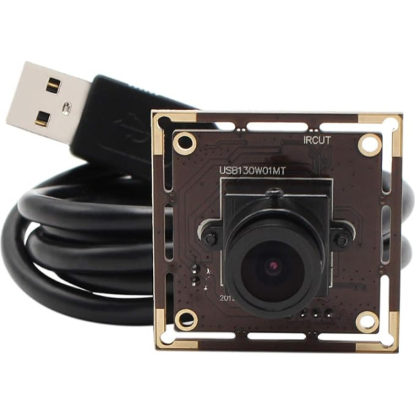 ELP 0,01 luksa platleņķa 2,1 mm objektīvs 1,3MP tīmekļa kamera USB 2.0 zema apgaismojuma kamera Mini AR0331 Webkamera Android Linux UVC 960P USB kameras modulis USB130W01MT-L21