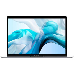 2020 Apple MacBook Air ar Intel Core i3 (13 zolu, 8 GB RAM, 256 GB SSD) (QWERTY angļu valodā) Silber (Melns)