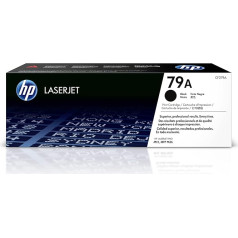 HP 79A melna oriģinālā LaserJet melnā tonera kasetne (CF279A)