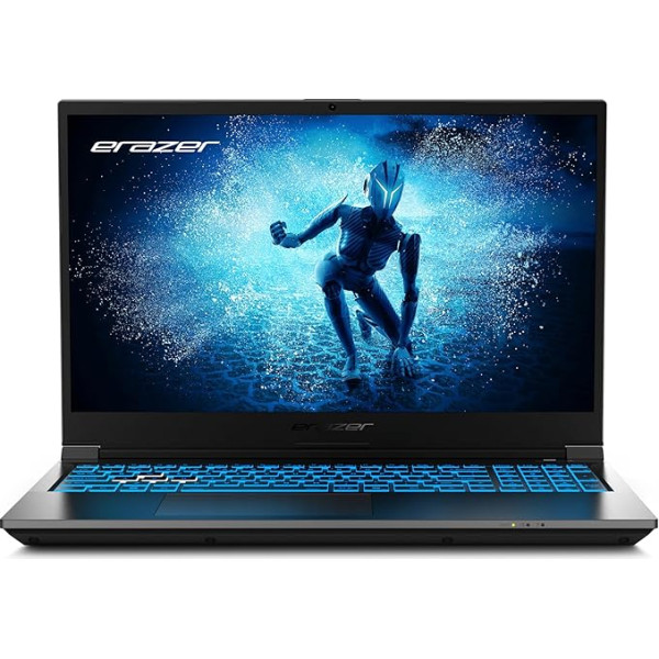 ERAZER Deputy P60i 39,6 cm (15,6 collu 144 Hz) Full HD spēļu portatīvais dators (Intel Core i7-13620H, 16 GB DDR4 RAM, 1 TB SSD, GeForce RTX 4060 8GB GDDR6, Win 11 Home)